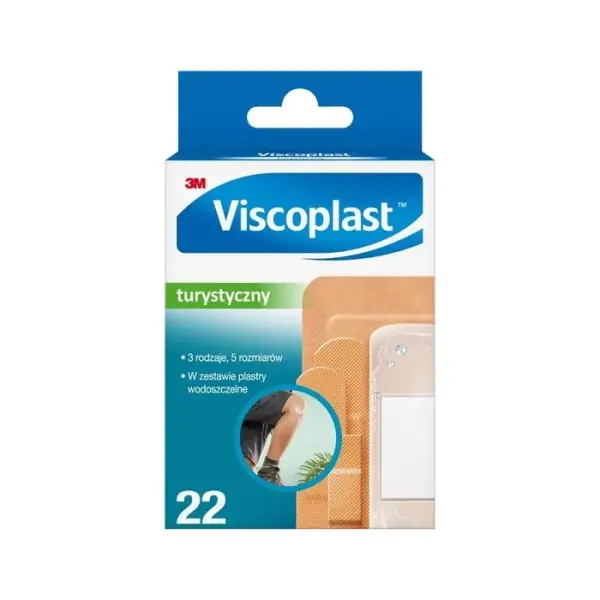 VISCOPLAST Turystyczny zestaw, 22 sztuki