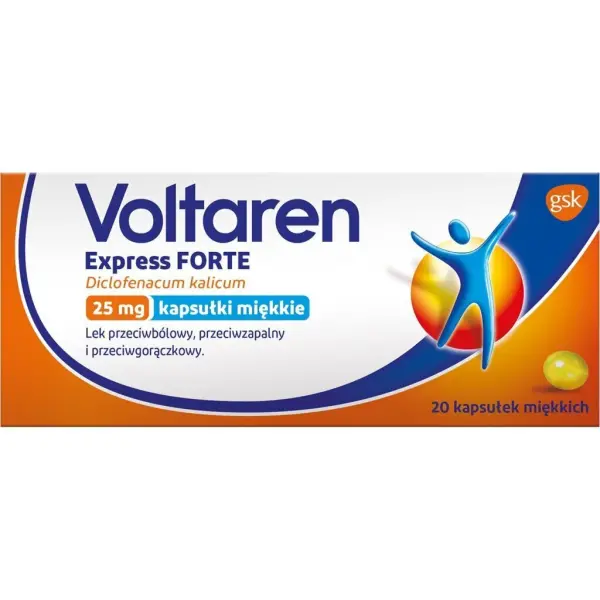 Voltaren Express Forte 20 kapsułek