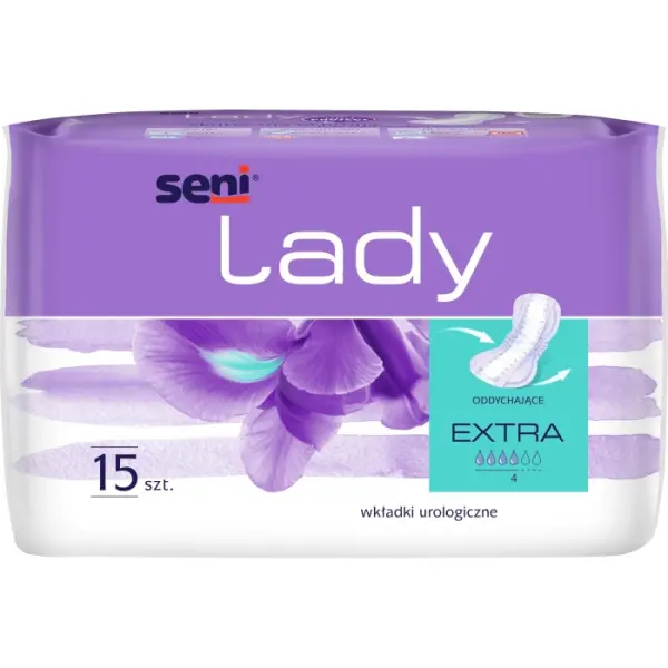 Wkładki urologiczne SENI LADY SLIM Extra 15 sztuk