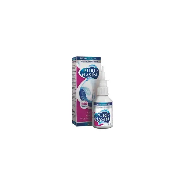 Woda morska PURI-NASIN płyn 50 ml ok. 500 dawek