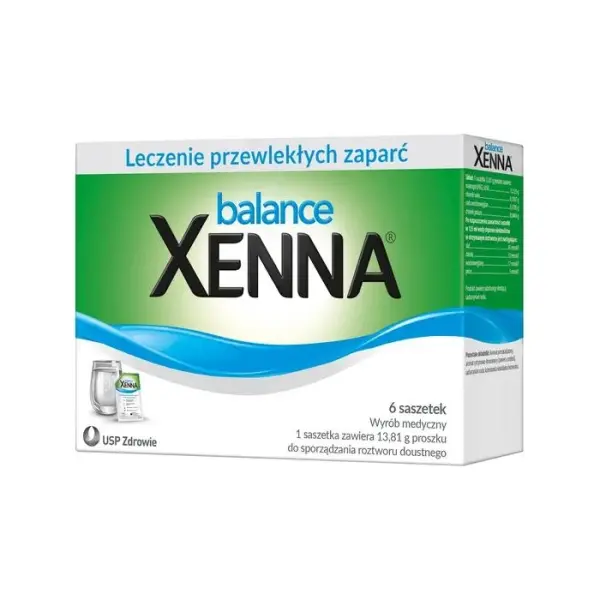 XENNA BALANCE, na zaparcia, 6 saszetek