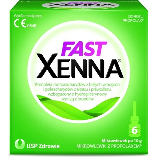 Xenna Fast 6 mikrowlewek doodbytniczych