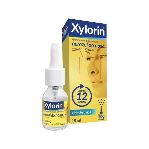 XYLORIN aerozol na katar i zatkany nos, 18 ml