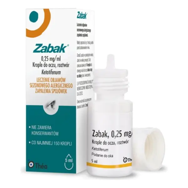 ZABAK krople do oczu 250mcg/ml 5ml