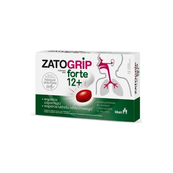ZATOGRIP Forte, 15 tabletek