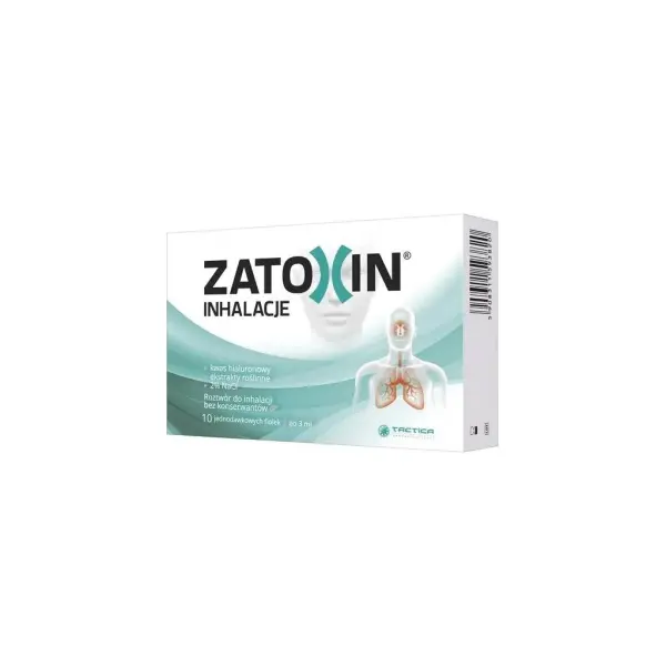 Zatoxin inhalacje roztwór do inhalacji 10 fiolek