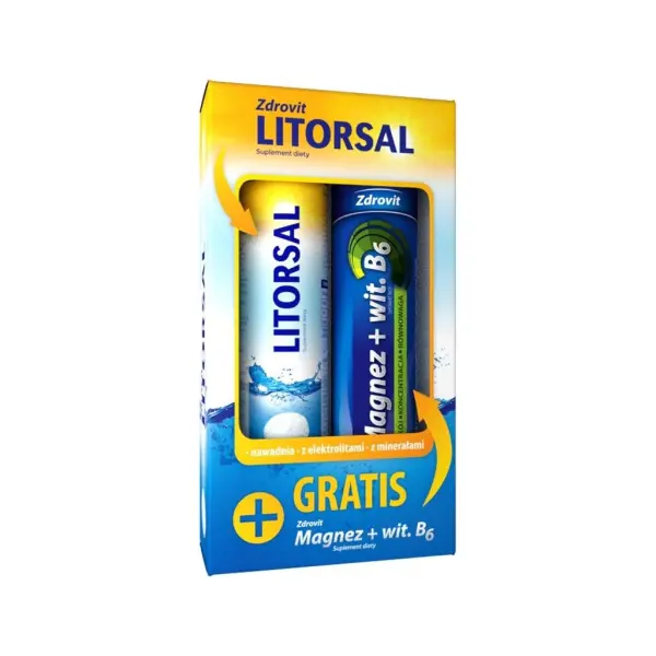 Zdrovit Litorsal + Zdrovit Magnez z vit. B6