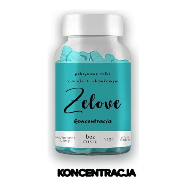 ŻELOVE Koncentracja żelki 60 sztuk