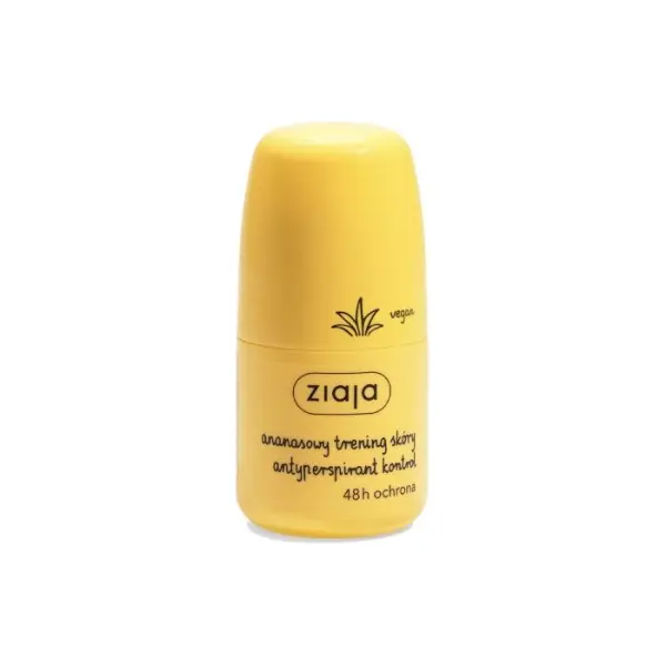 ZIAJA Ananasowy Antyprespirant Roll-On, 60 ml