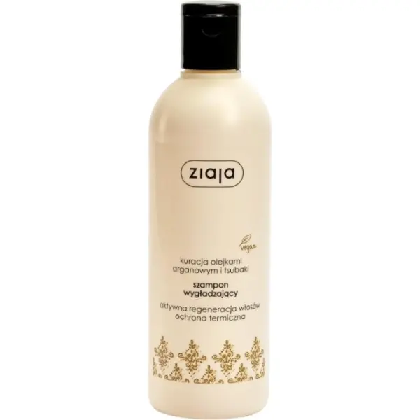 ZIAJA ARGANOWA Szampon do mycia włosów wygładzający, 300ml