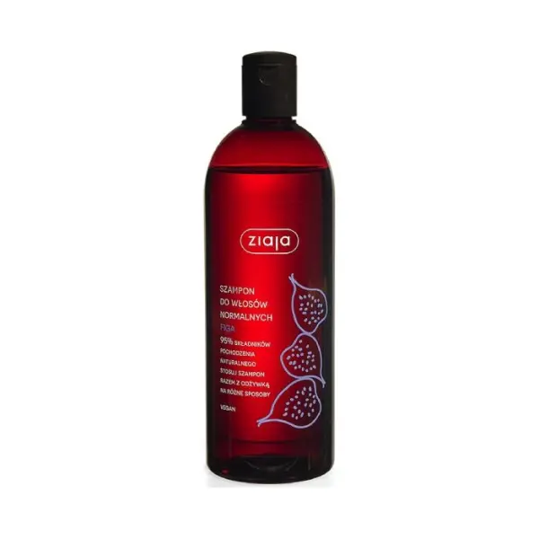 ZIAJA FIGOWY Szampon do mycia włosów normalnych, 500ml