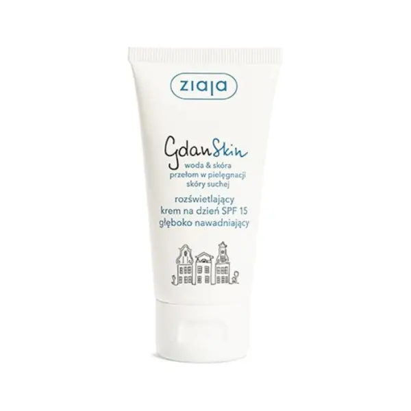 ZIAJA Gdanskin Krem na dzień SPF15 rozświetlający, 50ml