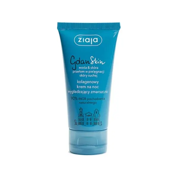ZIAJA Gdanskin Krem na noc kolagenowy, 50ml
