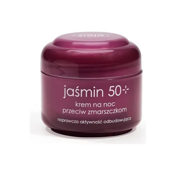 ZIAJA JAŚMIN krem przeciwzmarszczkowy na noc 50+  50ml