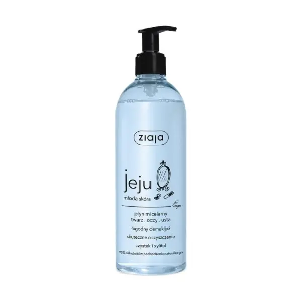 ZIAJA Jeju Młoda skóra płyn micelarny, 390ml