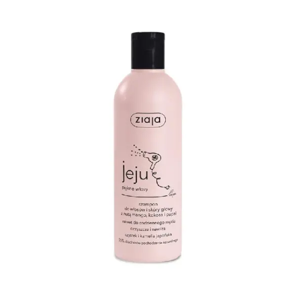 ZIAJA Jeju Szampon do mycia włosów i skóry głowy, 300ml