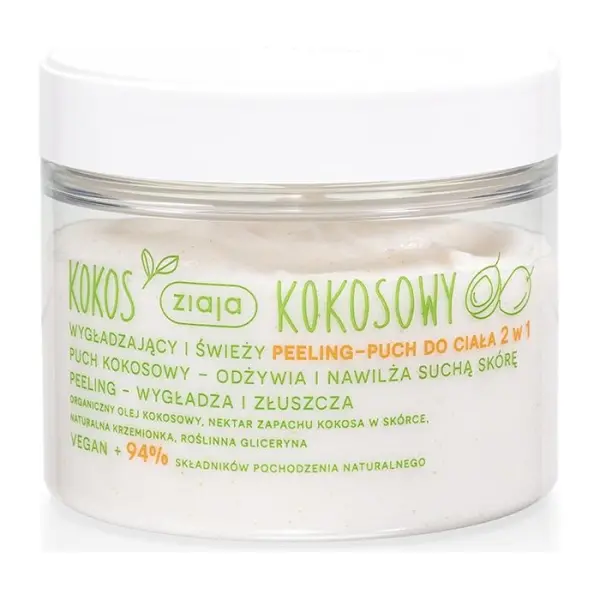 ZIAJA KOKOS KOKOSOWY Peeling-puch do ciała 270 ml