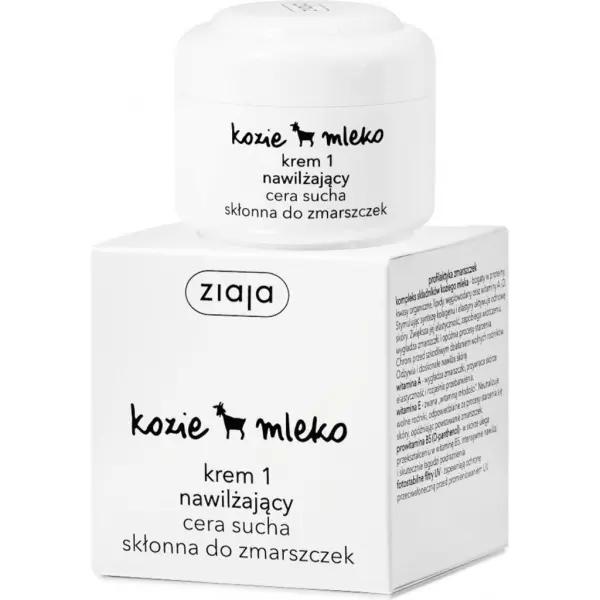 ZIAJA KOZIE MLEKO Krem 1 nawilżający  50 ml