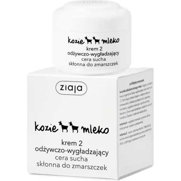 ZIAJA KOZIE MLEKO Krem 2 odżywianie 50 ml