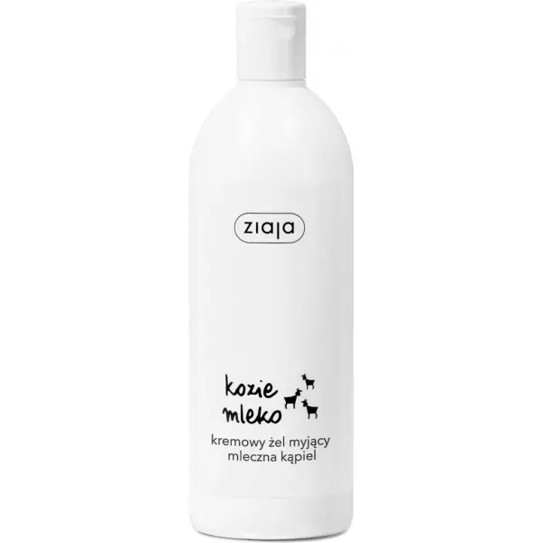 ZIAJA KOZIE MLEKO Kremowy żel myjący mleczna kąpiel 500 ml