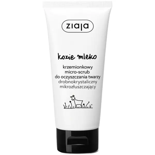 ZIAJA KOZIE MLEKO Krzemionkowy Micro-scrub 75 ml