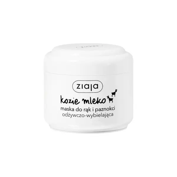 ZIAJA KOZIE MLEKO Maska do rąk i paznokci odżywczo-wybielająca 75 ml