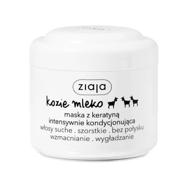 ZIAJA KOZIE MLEKO Maska do włosów kondycjonująca 200 ml