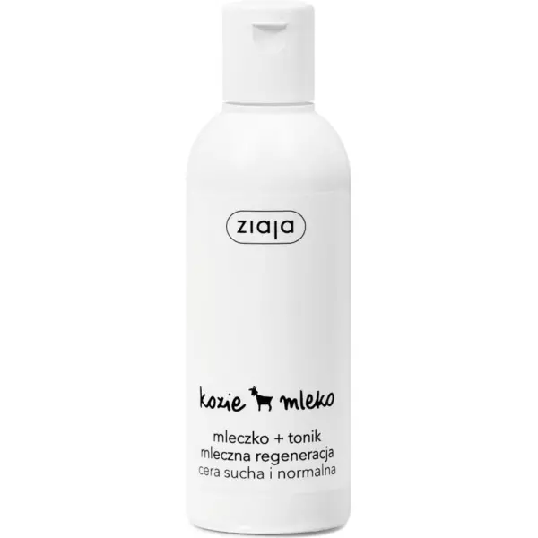 ZIAJA KOZIE MLEKO Mleczko + tonik cera sucha i normalna 200ml