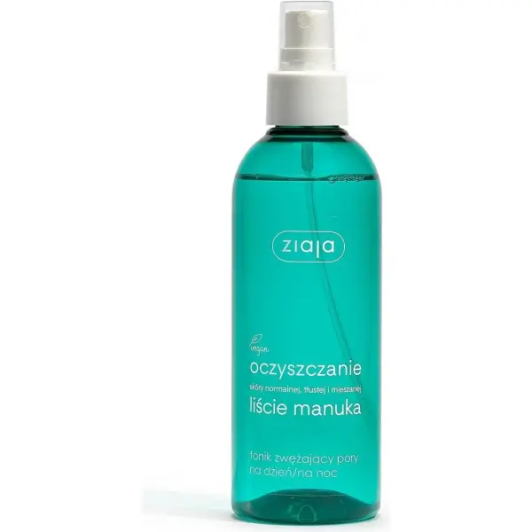 ZIAJA Manuka tonik zwężający pory na dzień/na noc 200 ml