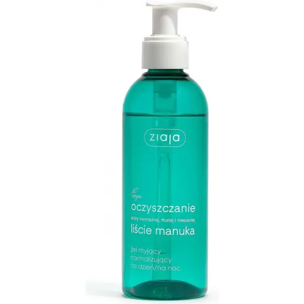 ZIAJA Manuka żel myjący normalizujący na dzień/na noc 200 ml