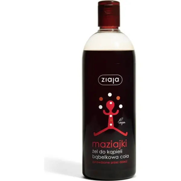 ZIAJA MAZIAJKI żel do kąpieli bąbelkowa cola 500 ml