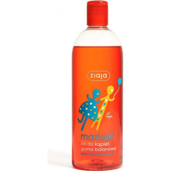 ZIAJA MAZIAJKI żel do kąpieli guma balonowa 500 ml