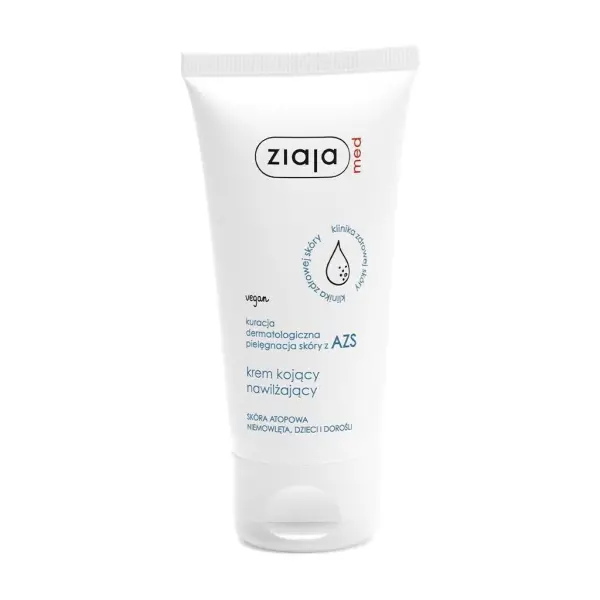 ZIAJA MED AZS krem kojący nawilżający, 50 ml