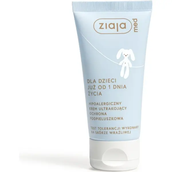 ZIAJA MED Dla Dzieci Krem ultrakojący ochrona podpieluszkowa 50 ml