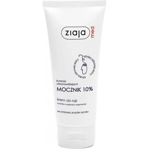 ZIAJA MED kuracja ultranawilżająca mocznik 10% krem do rąk 100ml