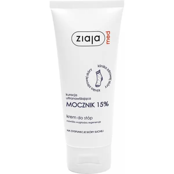 ZIAJA MED MOCZNIK 15% Krem do stóp 100ml