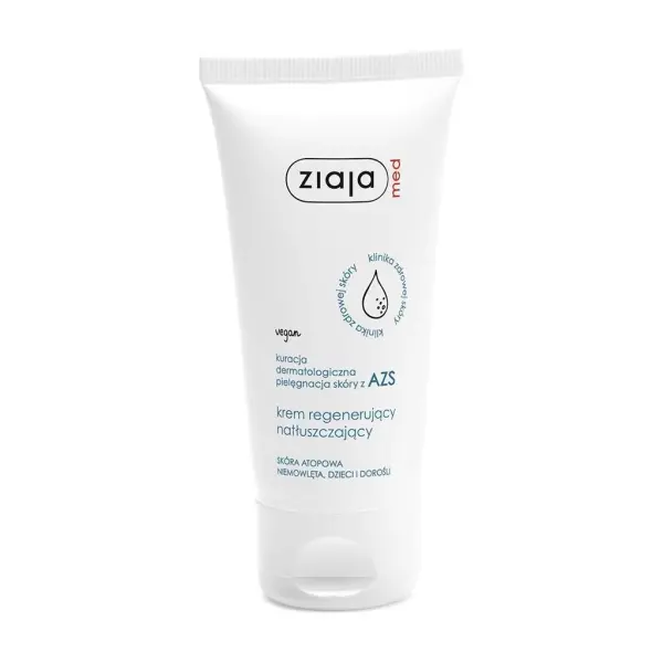ZIAJA MED  pielęgnacja dermatologiczna skóry z AZS krem regenerujący natłuszczający 50ml