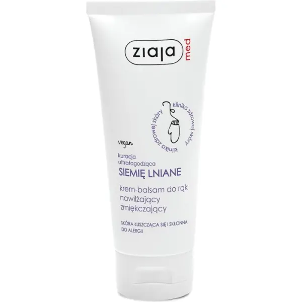 ZIAJA MED SIEMIĘ LNIANE Krem-balsam do rąk 100 ml