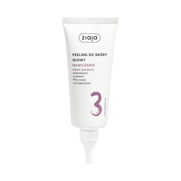 ZIAJA NAWILŻANIE Owoc Granatu Peeling do skóry głowy, 100ml