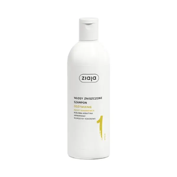 ZIAJA ODŻYWIANIE Kwiat Bananowca Szampon, 400ml