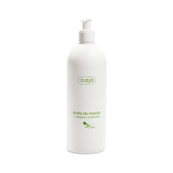 ZIAJA Oliwka do masażu naturalna z oliwą z oliwek, 500ml
