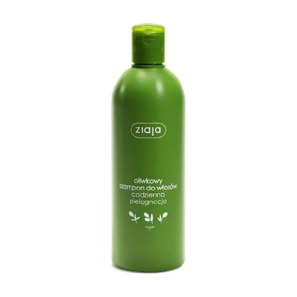 ZIAJA Oliwkowy szampon do codziennego mycia włosów, 400ml