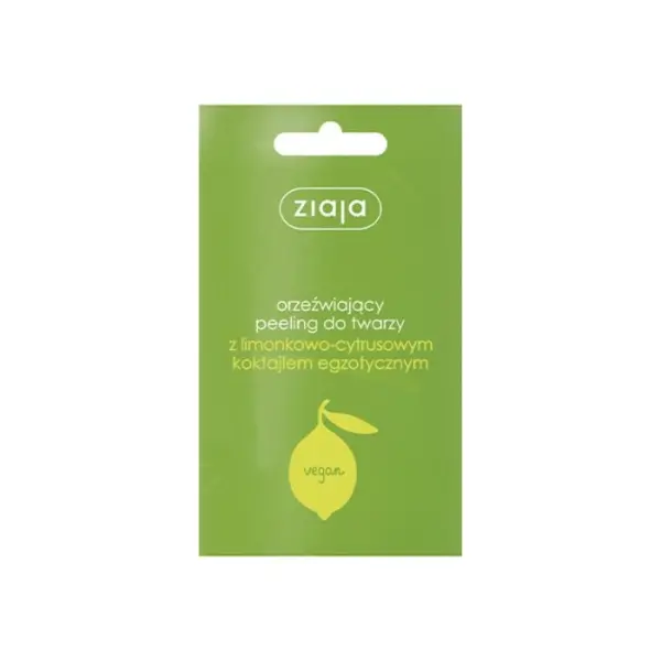 Ziaja Peeling do twarzy limonkowo-cytrusowy, 7ml