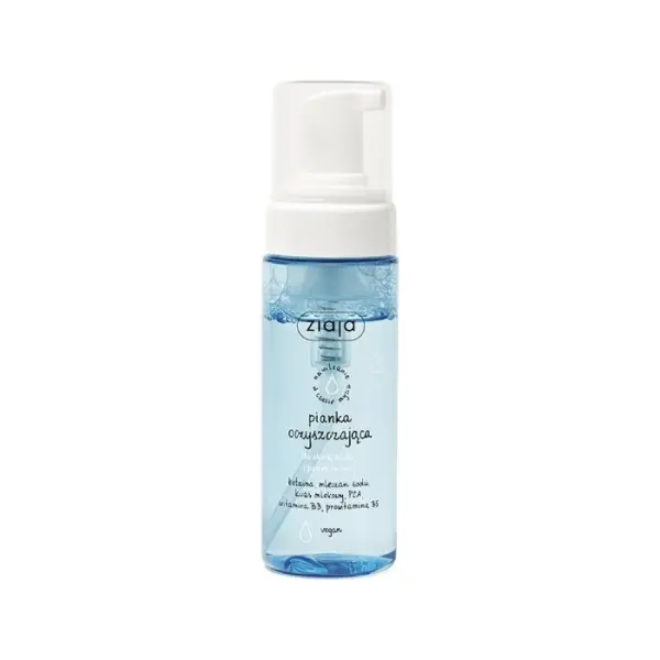 ZIAJA Pianka Oczyszczająca do skóry suchej, 150ml