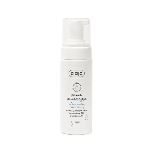 ZIAJA Pianka Oczyszczająca do skóry wrażliwej, 150ml