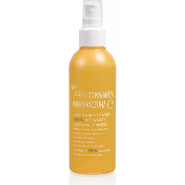 ZIAJA POMARAŃCZA POMARAŃCZOWA Tonik do twarzy 190 ml