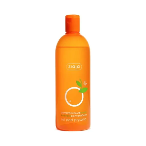 ZIAJA Pomarańczowe mydło pod prysznic żel, 500ml
