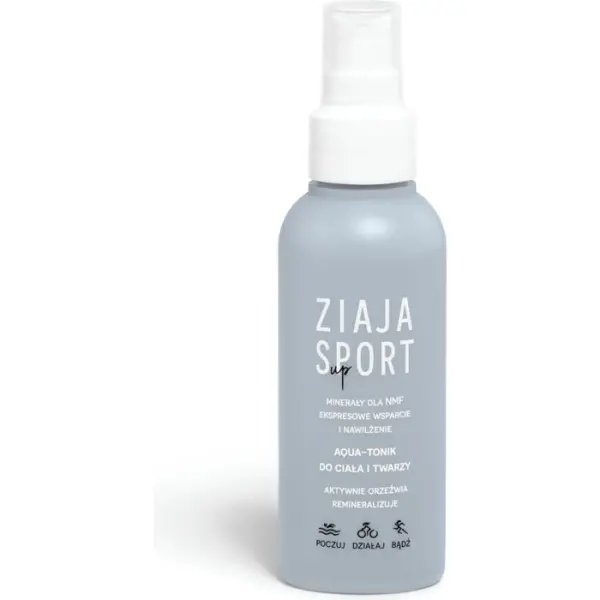 ZIAJA Sport Up Aqua-tonik do ciała i twarzy 120 ml
