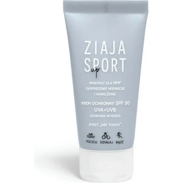 ZIAJA Sport Up Krem ochronny SPF 50 UVA+UVB 50 ml