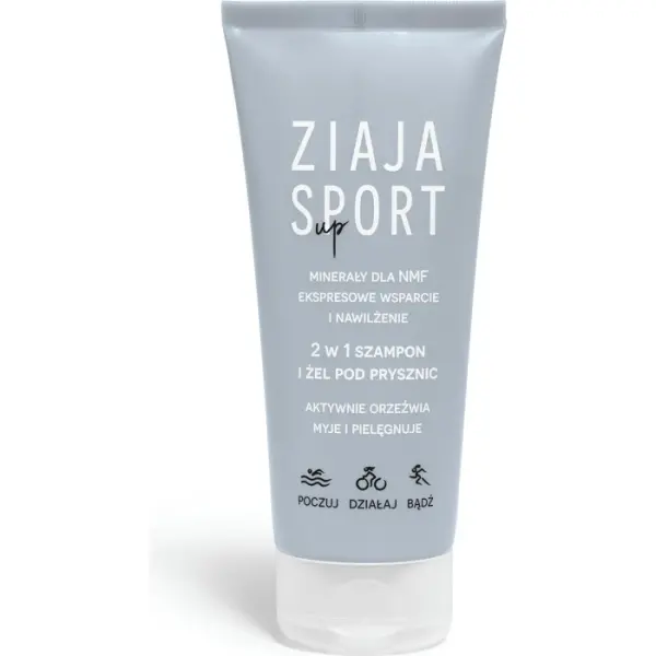 ZIAJA Sport Up Szampon i żel pod prysznic 200 ml